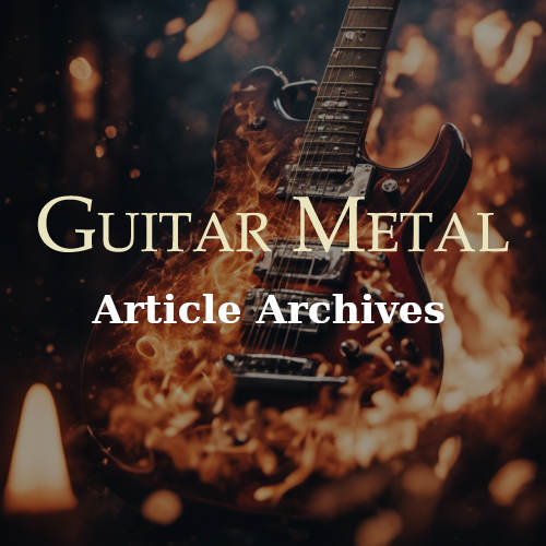 Guitar Metal Article archives Guitar Metal Logo - Article archives over burning guitar.