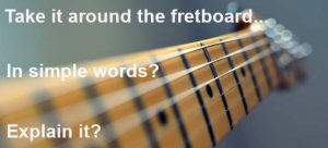 Guitar Fretboard image - Take it around the fretboard