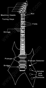 Guitar Diagram - BC Rich Warlock