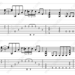 Guitar tablature for Roll the Credits.